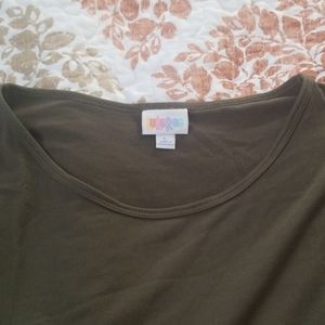Solid Dark Green Lularoe Irma